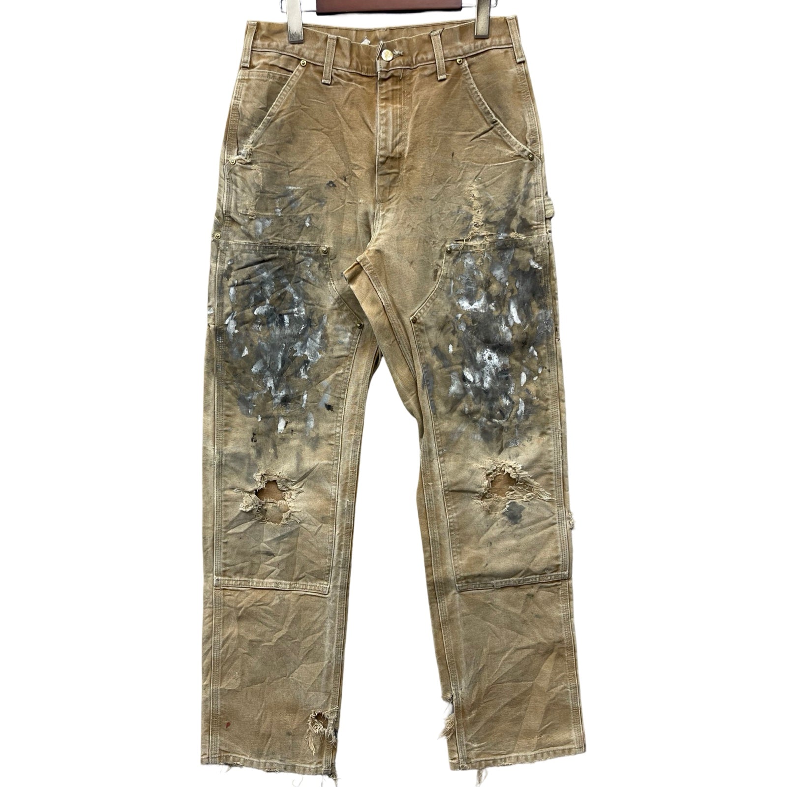 Carhartt Double Knee Denim Painter Pants Size 30×34