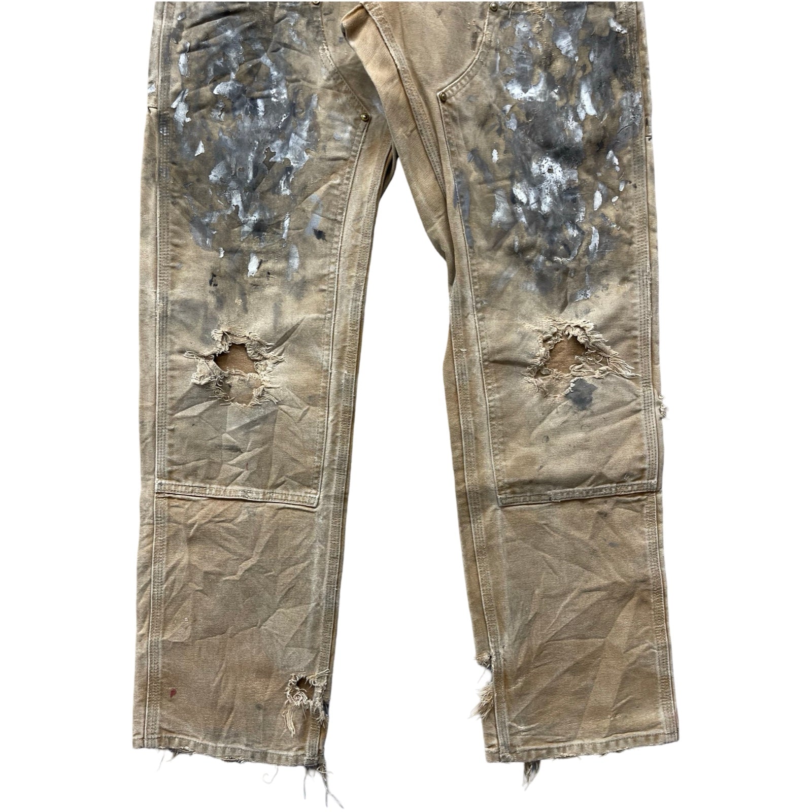 Carhartt Double Knee Denim Painter Pants Size 30×34