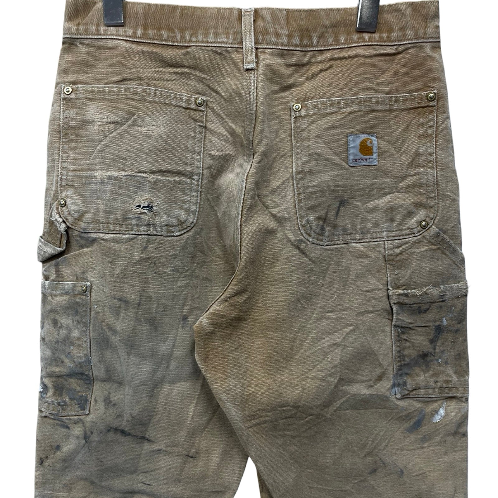 Carhartt Double Knee Denim Painter Pants Size 30×34