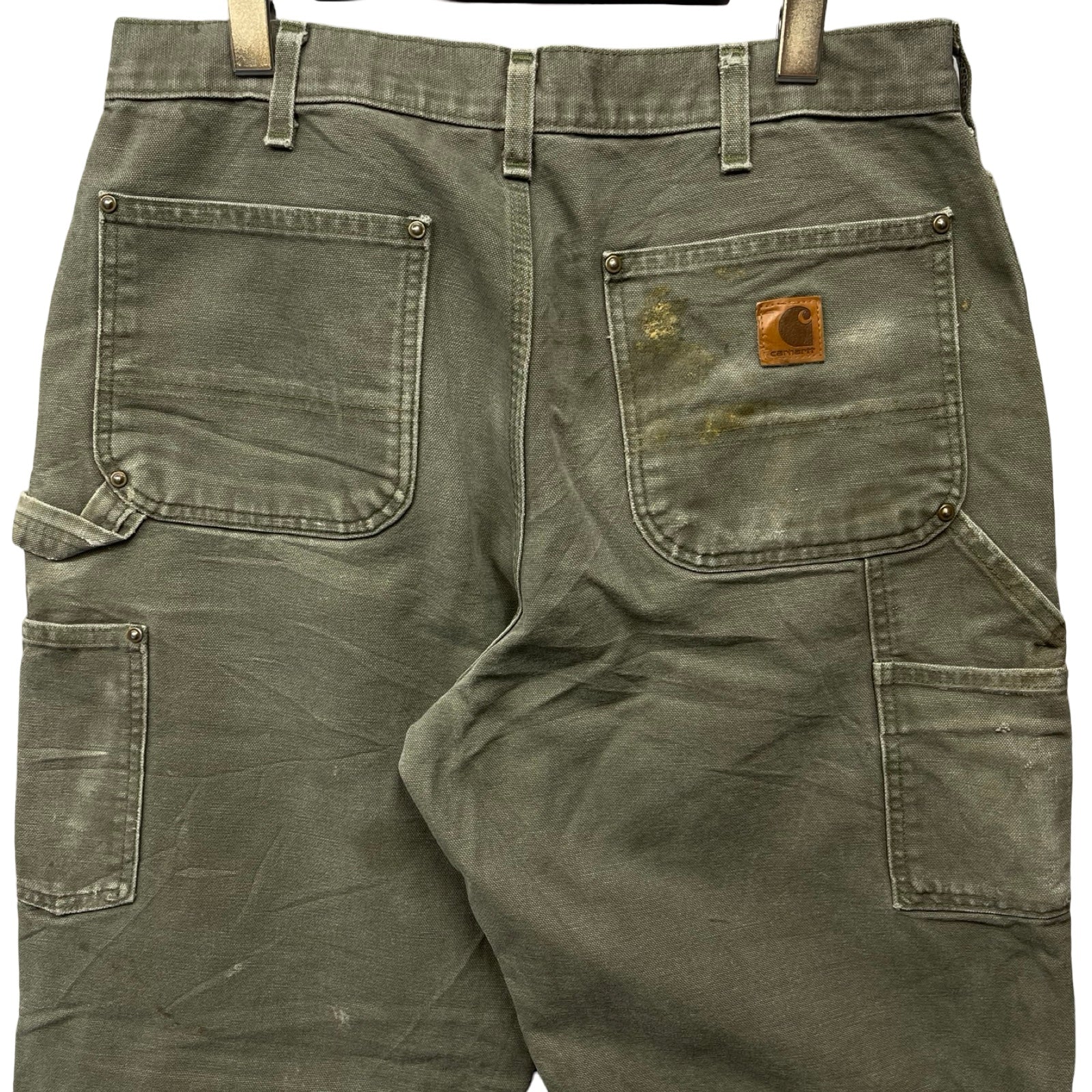 Carhartt Double Knee Denim Painter Pants Size 33×34