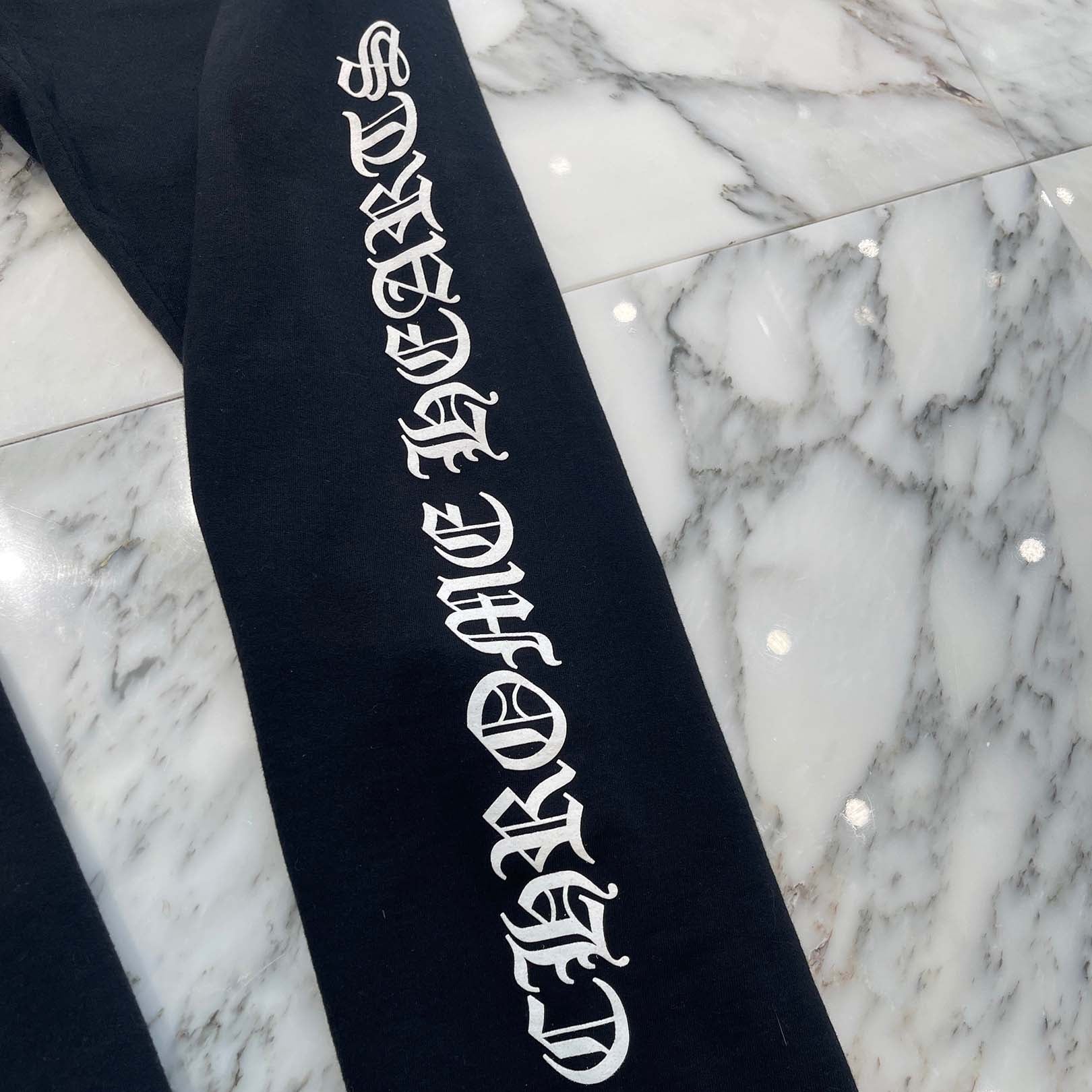 CHROME HEARTS Scroll Label Side Logo Sweat Long Pants Size L クロムハーツ スクロールラベル サイドロゴ スウェットロングパンツ サイズL