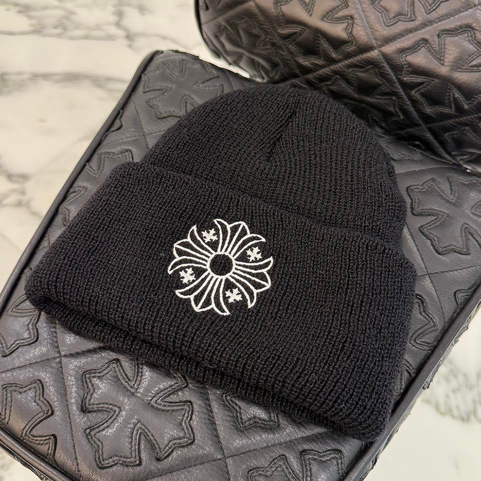 CHROME HEARTS CH Plus WOOL WATCH CAP Size ONE SIZE (23cm) クロムハーツ CHプラス ウール ウォッチキャップ ビーニー サイズONE SIZE (23cm)