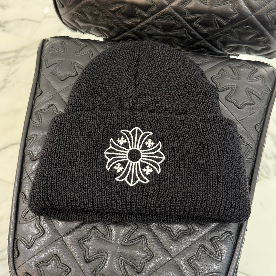 CHROME HEARTS CH Plus WOOL WATCH CAP Size ONE SIZE (23cm) クロムハーツ CHプラス ウール ウォッチキャップ ビーニー サイズONE SIZE (23cm)