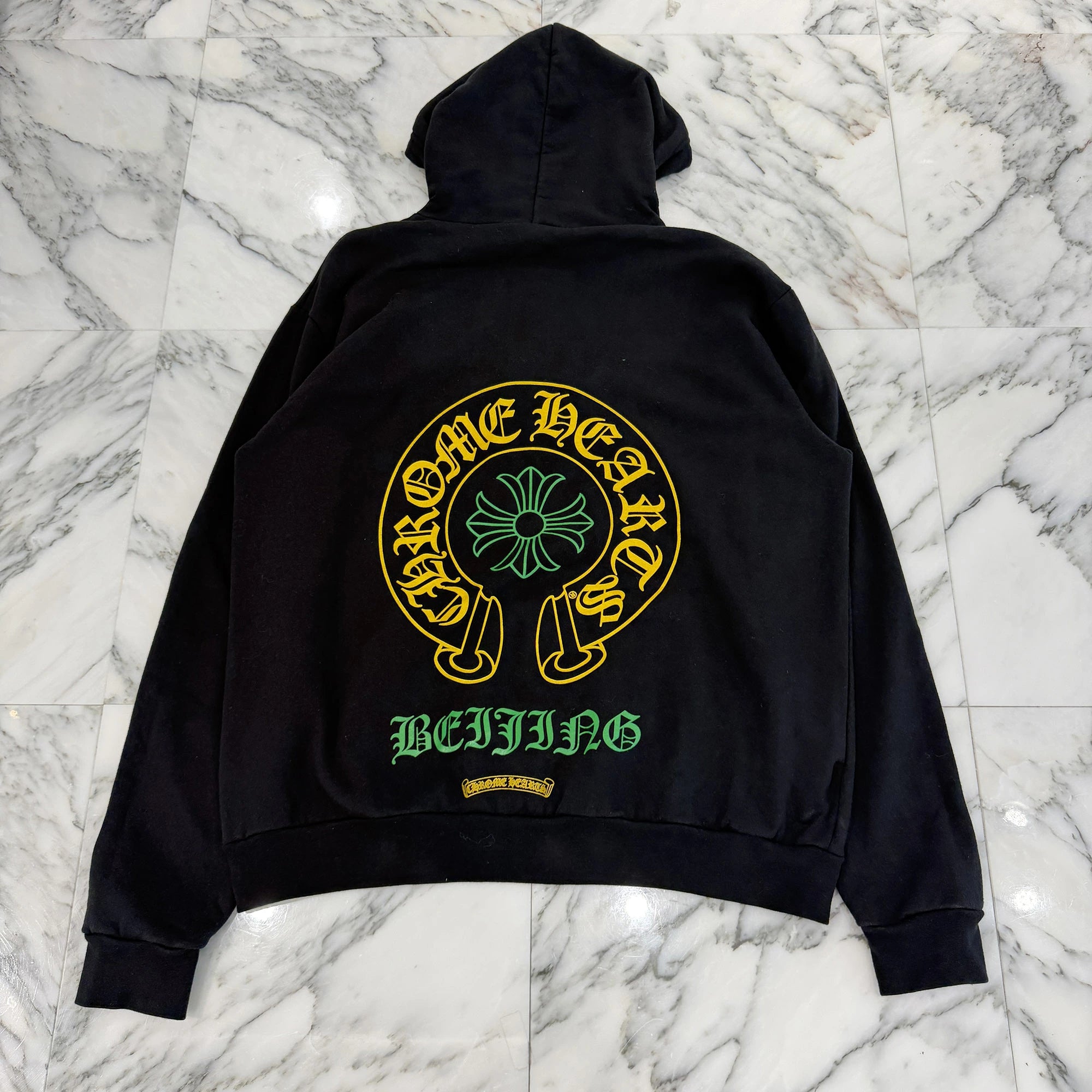 CHROME HEARTS Beijing 10 Years Anniversary Exclusive Horseshoe Pullover Hoodie Size L クロムハーツ 北京10周年記念 限定品 ホースシュープルオーバーフーディー サイズL