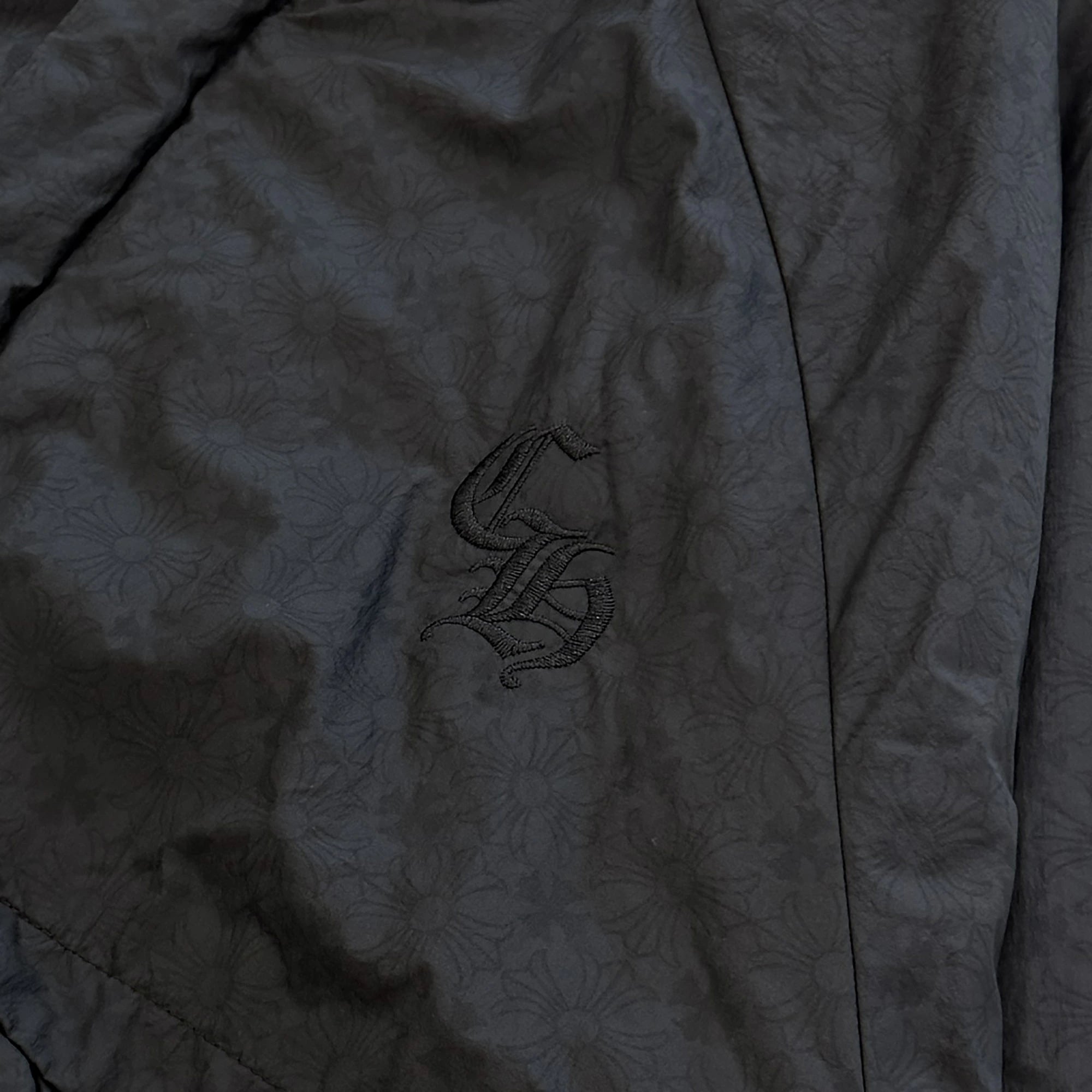CHROME HEARTS CH Logo Embroidery U Match Point Nylon Jacket Size L クロムハーツ CHロゴ刺繍 Uマッチポイント ナイロンジャケット サイズL