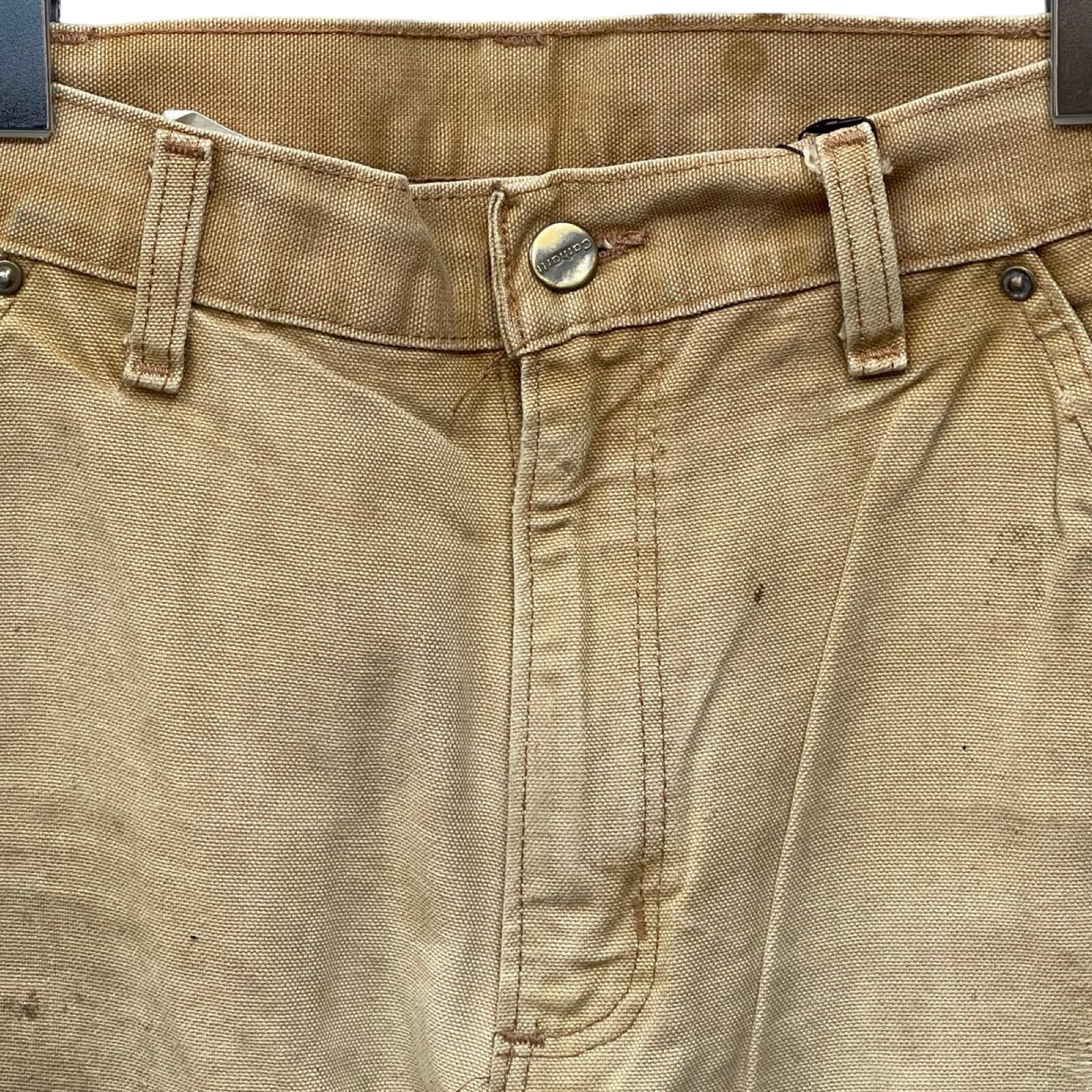 Carhartt Double Knee Denim Painter Pants Size 32×32