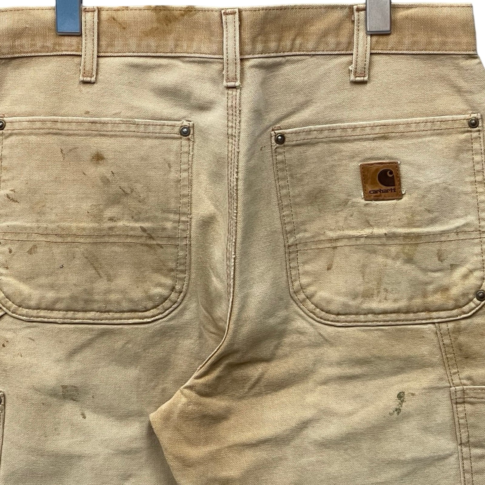 Carhartt Double Knee Denim Painter Pants Size 32×32