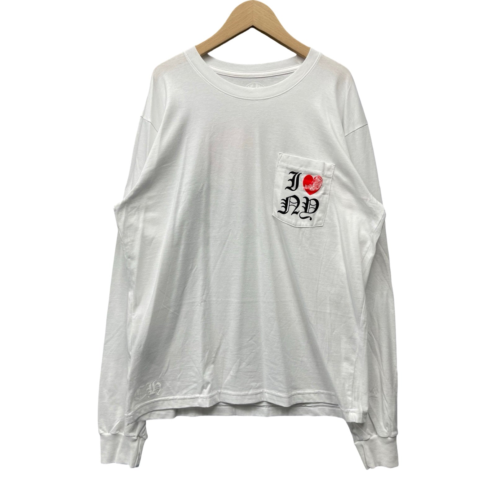 CHROME HEARTS I Love NY Long Sleeve Tee Size L