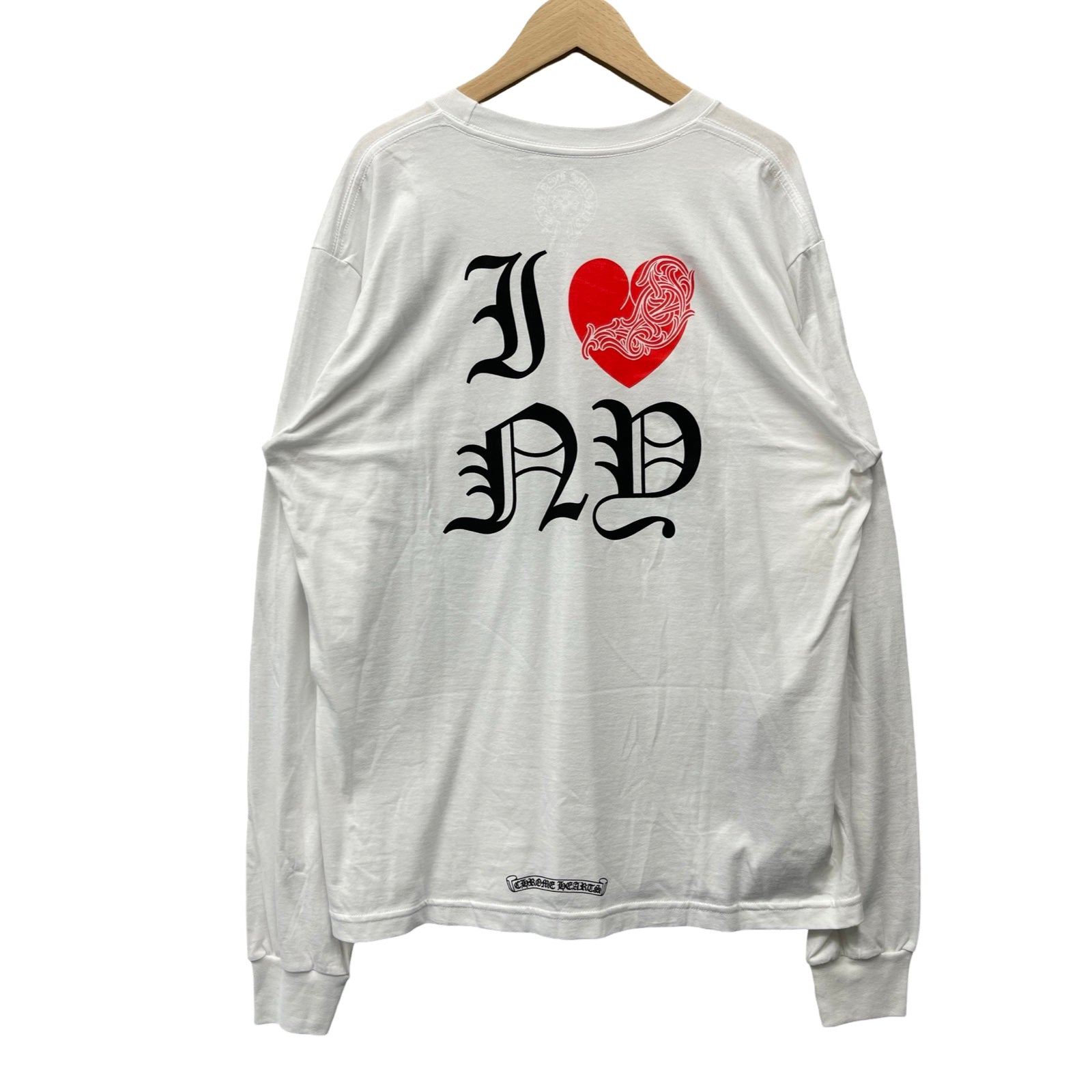 CHROME HEARTS I Love NY Long Sleeve Tee Size L