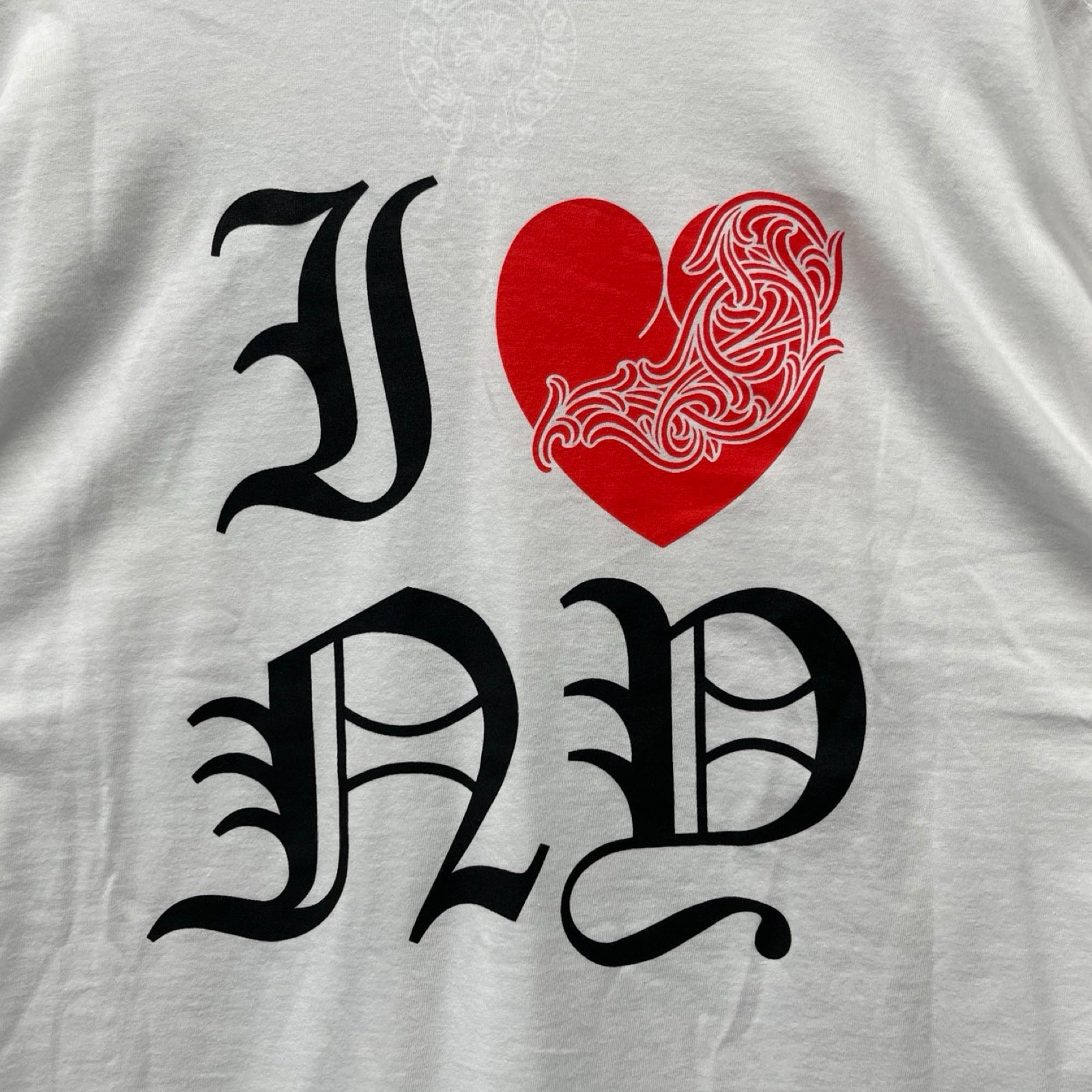 CHROME HEARTS I Love NY Long Sleeve Tee Size L