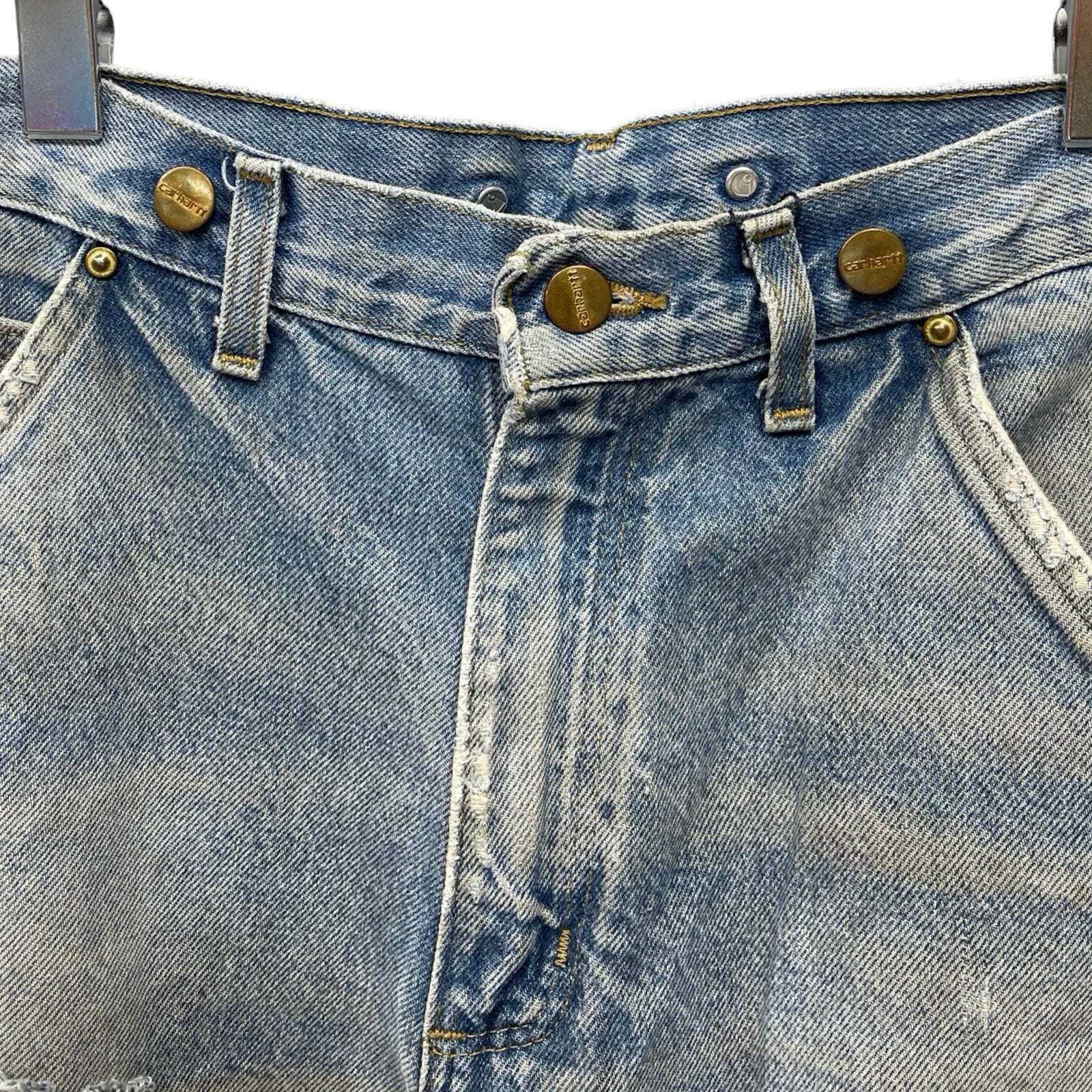 Carhartt Double Knee Denim Painter Pants Size 30×32