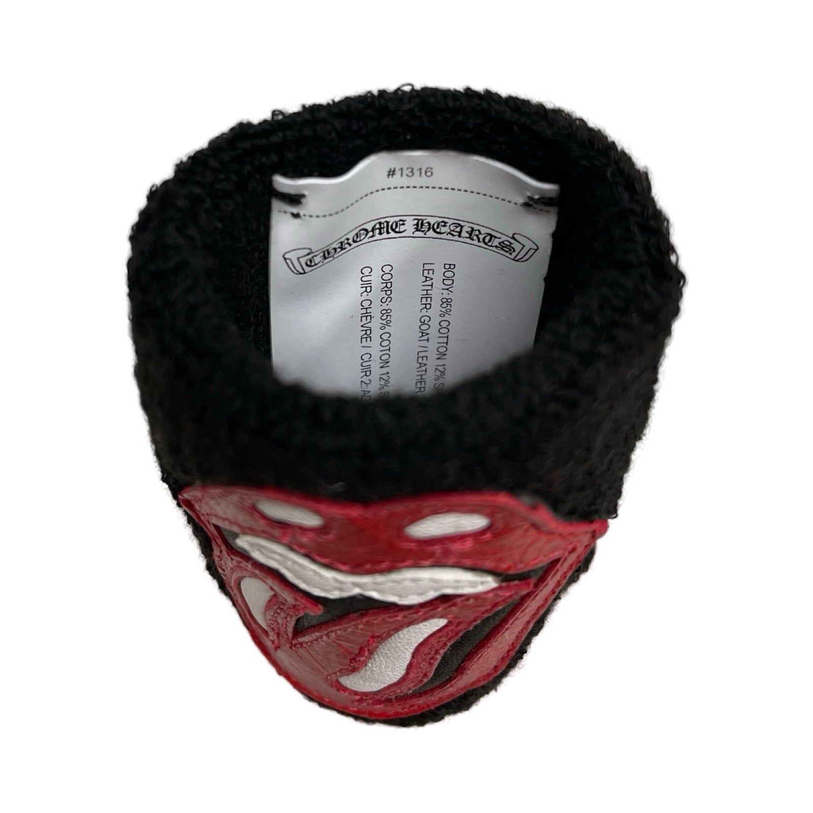 CHROME HEARTS The Rolling Stones Chomper Wrist Band