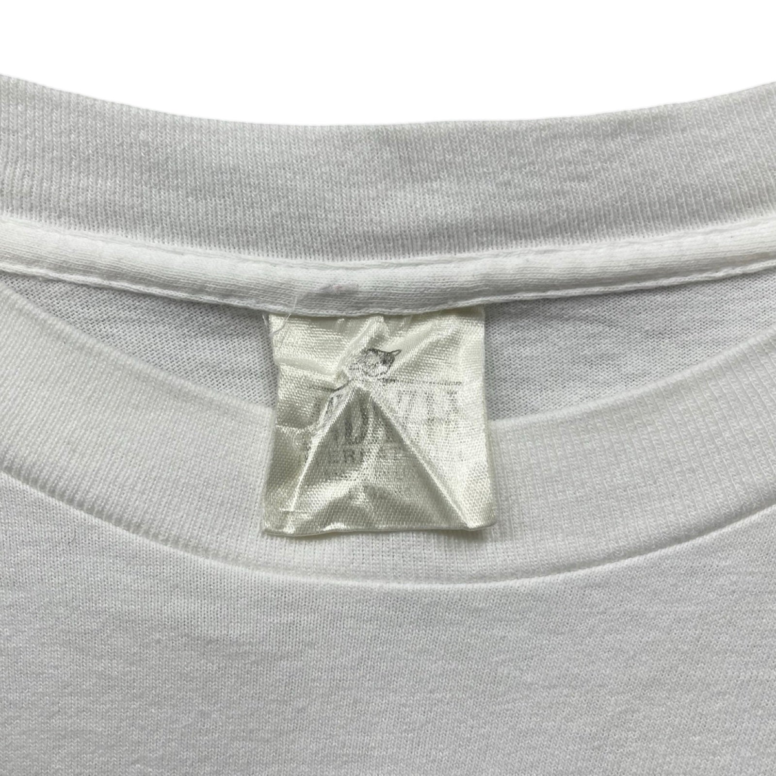 Vintage 90's ALICE IN WONDRLAND "WE'RE ALL MAD" Cheshire Cat S/S Tee Size L