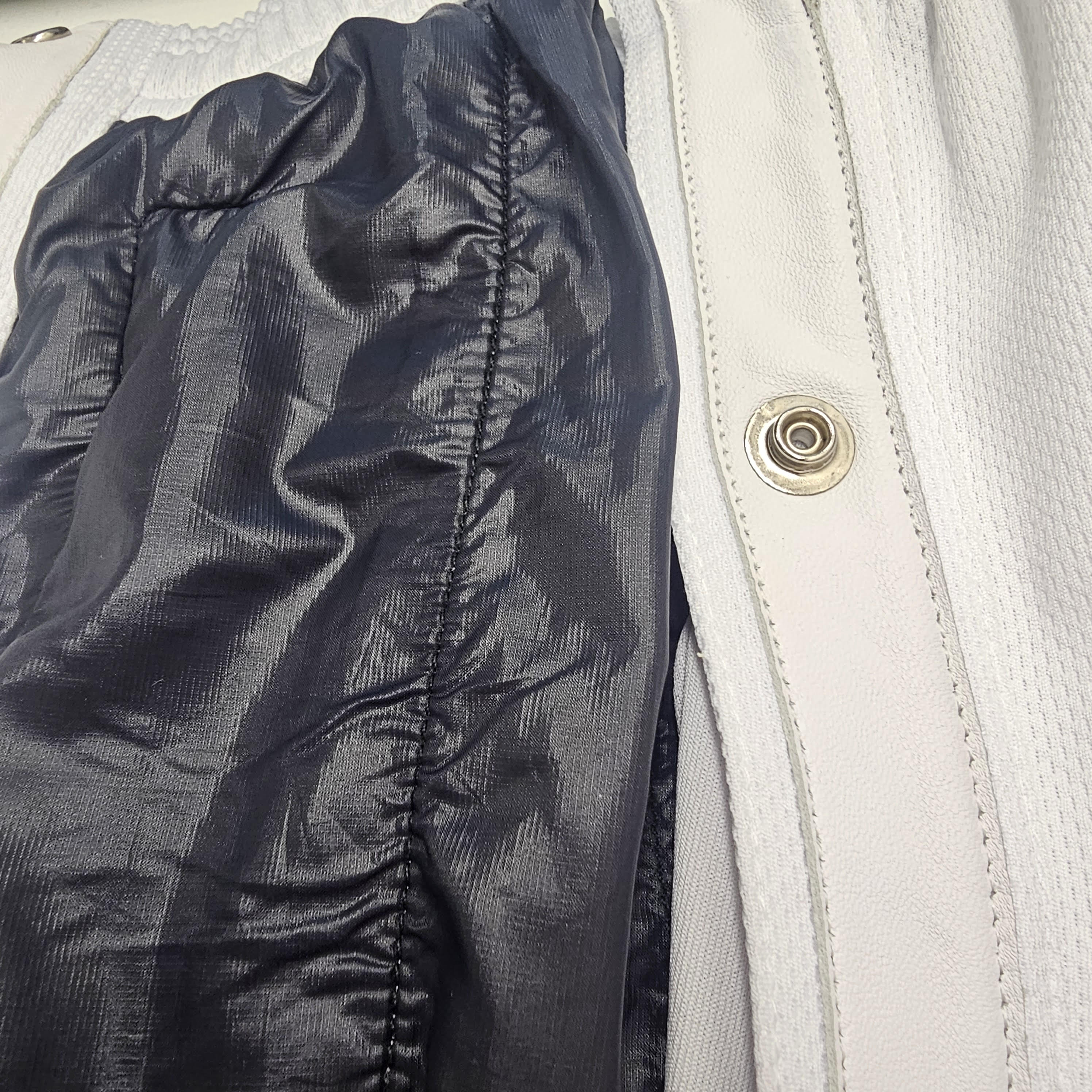 CHROME HEARTS Cross Ball Button Side Snap Track Line Mesh pants Size XS クロムハーツ クロスボールボタン サイドスナップ トラックライン メッシュパンツ サイズXS